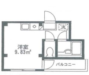 高円寺Mハウス B棟の物件間取画像